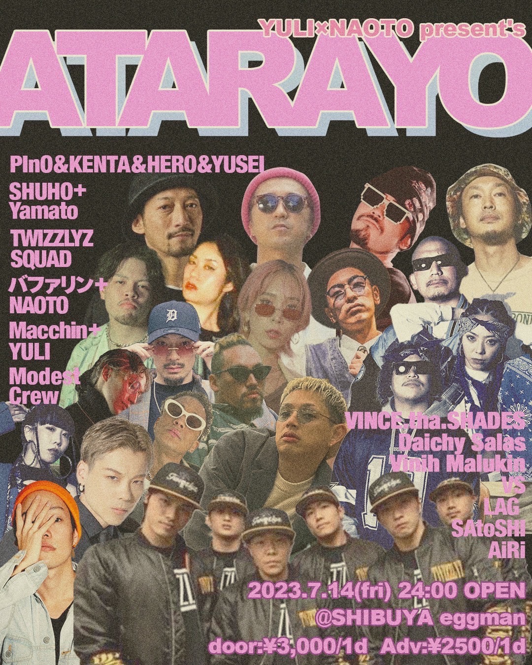 YULI×NAOTO Present’s 〜ATARAYO〜