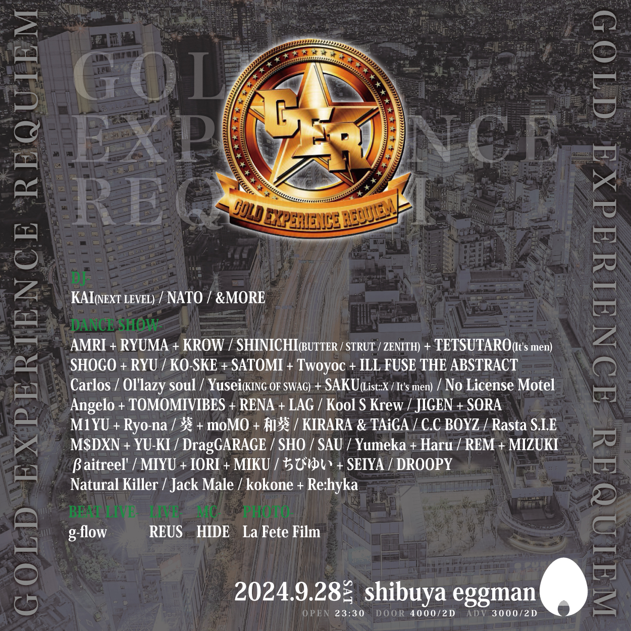 GER<br>-GOLD EXPERIENCE REQUIEM-