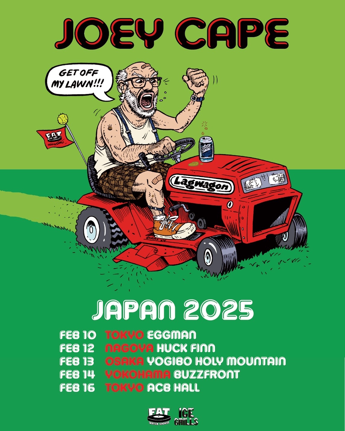 JOEY CAPE “JAPAN 2025″　※2024/12/10公演振替