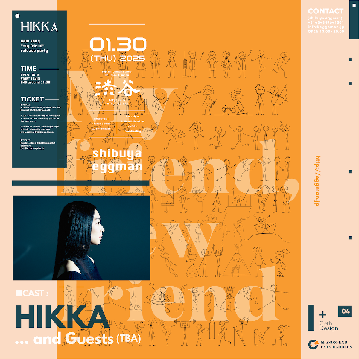 My friend, New friend – HIKKA “My friend” release party –